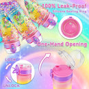 EDSPORTSHOUSE Decorate Your Own Water Bottle Kits for Girls Age 4-6-8-10,Unicorn Painting Crafts,Fun Arts and Crafts Gifts Toys for Girls Birthday Christmas(Unicorn) by TinyTreasures Baby Boutique