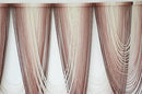 IOWER Macrame Wall Hanging Pink Dip-Dyed Large Macrame Wall Decor For Living Room Boho Fiber Art 57" W x 41" L by CozyNest Decor