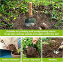Berry&Bird Perennial Trowel, Oversized Garden Potting Trowel with Sharp Blade Wood Hand Shovel, Stainless Steel Planting Trowel Gardening Tool for Roots,Planting,Digging,Transplanting and Cutting by GreenHaven Gardens