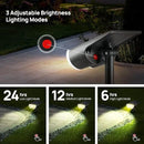 Solar Spot Lights Outdoor, Consciot 16 LEDs IP67 Waterproof Solar Outdoor Lights, Auto On/Off Solar Landscape Spotlights, 2-in-1 Adjustable Wall Lights for Garden Yard Pathway, 4 Pack (Warm White) by GreenHaven Gardens