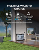 OUKITEL Portable Power Station P5000 Pro, 5120Wh Large Capacity Solar Generator, 5x3600W AC Output(5000W Surge), 2.8H Fully Charged, 1000W MPPT Solar for Emergency, Home Backup, RV, Camping by TinyTreasures Baby Boutique