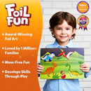 Skillmatics Foil Fun - Dinosaurs, No Mess Art for Kids, Craft Kits & Supplies, DIY Creative Activity, Travel Toys, Gifts for Boys & Girls Ages 4, 5, 6, 7, 8, 9 by TinyTreasures Baby Boutique
