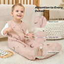JELLYMONI Baby Sleep Sack 0-6 Months, 100% Cotton 3 Pack 0.5 TOG Baby Wearable Blanket Infant Sleep Sack with 2-Way Zipper Newborn Sleep Sacks by TinyTreasures Baby Boutique