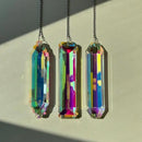 3PCS 5" Large Crystal Sun Catcher Prisms, Hanging Suncatchers with Glass Prism, Rainbow Maker for Room, Windows,Garden,Fantasy Aesthetic Home Decor. (YGBS01) by GreenHaven Gardens