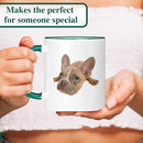 Personalized Coffee Mug, Custom Photo Text 11 Oz Ceramic Mug, Customized Picture Name Tea Cup, Unique Gift Idea, Taza Cafe Personalizadas Fotos, Cute Custom Gifts Mom Women Men, Father's Day, Green by TinyTreasures Baby Boutique