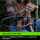 Yard Butler Yard Tree Supplies - Beautiful Home Decor for Garden, Lawn, or Indoors - Perfect for Hanging Plants, Bird Feeders, Laterns, or Wind Chimes, Tree Ring by GreenHaven Gardens
