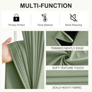 NICETOWN 100% Blackout Curtains 84 inch Long for Bedroom, Total Blackout Thermal Insulated Grommet Long Window Curtains 2 Panels Set, 2 Panels, Olive, 52 inch Wide by TinyTreasures Baby Boutique