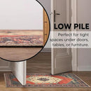 Keen Home Design 2x3 Rug - Machine Washable Entry Rug with Non-Slip Backing, Ideal for Enteryway, Kitchen, Bathroom, Laundry Room - Vintage, Easy Clean, Durable, Low Pile Rug - (2' x 3') by CozyNest Decor