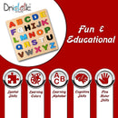 Magnetic Wooden Educational ABC Puzzle - Learn Alphabet & Color Recognition Toy – Toddler Preschool Game – Kids Montessori Education… by TinyTreasures Baby Boutique