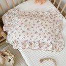 BuLuTu Tuberose Floral Themed Pillow Covers Standard Size for Kids Toddler/Twin Bed, Soft Breathable Children Pillowcases for Daycare & Travel, Enveloped, 20"x26", Machine Washable by TinyTreasures Baby Boutique