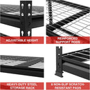WORKPRO 5-Tier Metal Shelving Unit, 48”W x 24”D x 72”H, Heavy Duty Adjustable Storage Rack, 4000 lbs Load Capacity (Total), for Garage, Basement, Warehouse, 10 Pack by GreenHaven Gardens