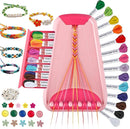 Arts and Crafts for Kids Ages 8-12,Friendship Bracelet Making Kit for Girl,Kids Jewelry Making Kit with 28 Pre-Cut Threads,Christmas Birthday Gifts for Ages 6 7 8 9 10 11 12 Year Old Red by TinyTreasures Baby Boutique