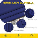 NICETOWN Blackout Room Divider Curtains 118 inches Long 2 Panels, Grommet Sliding Door Curtains Solid Window Treatments Sound Reducing for Living Room, W66 x L118, Navy Blue by TinyTreasures Baby Boutique