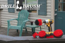 Drillbrush Headstone Cleaning Supplies - Outdoor Power Brush - Fountain Cleaner Tool - Deck Scrubbing Tool - Patio Cleaning Brush - Concrete Garage Floor Cleaner - Granite Scrubber Kit for Drill by CozyNest Decor