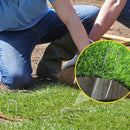 25pcs 6 Inch Garden Landscape Staples 11 Gauge Galvanized Lawn Stakes, Heavy Duty Sod Pins for Fences, Lawns, Weed Barriers, and Landscape Fabrics, Netting, Irrigation Hose, Floor Mats by GreenHaven Gardens