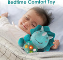 iPlay, iLearn Baby Dinosaur Musical Toys, Newborn Boys Gift, Soft Dino Plush Stuffed Animal, Infant Light Music Time, 1st Birthday Shower Gift Stuffers for 0 1 2 3 6 9 12 18 Month 1-3 Yrs Toddler Girl by TinyTreasures Baby Boutique