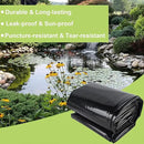 15 x 20 FT Pond Liner, 20 Mil Fish Pond HDPE Liner, Pond Liners for Outdoor Ponds, Koi Ponds, Garden Fountain, Waterfall by GreenHaven Gardens