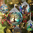 Tree of Life Suncatcher, Jocidea Stained Glass Window Hanging, Christmas Ornament, Tree of Life Ornaments for Christmas Tree, Tree of Life Home Decor, Holiday Decor, Christmas Decor by GreenHaven Gardens