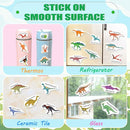 Reusable Sticker Book for Toddlers, Sticker Books for Toddlers 2-4 Years, Airplane Travel Essential for Kids, Stickers for Kids 2 3 4 5 6 Year Old Girls Boys (Dinosaurs) by TinyTreasures Baby Boutique