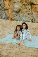 Copper Pearl Jumbo Premium Knit 3 Layer Stretchy Throw Blanket Wade by CozyNest Decor