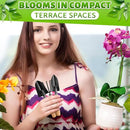 Mini Garden Tools - 3Pcs Indoor Plant Tools Set Indoor Gardening Tools Small Garden Shovel Mni Rake Small Gardening Tools Set Hand Rake Gardening Spade Gardening Supplies Indoor Garden Trowels by GreenHaven Gardens