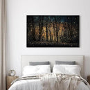 SIGNWIN 30"x60" Extra Large Framed Wall Art Magical Firefly Night Forest, Enchanted Woodland Scene for Home Living Room Bedroom Decor (Frame Assembly Required) by CozyNest Decor