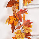 DearHouse 2 Pack Fall Garland Maple Leaf, 5.9Ft/Piece Hanging Vine Garland Artificial Autumn Foliage Garland Thanksgiving Decor for Home Wedding Fireplace Party Christmas (Yellow) by CozyNest Decor