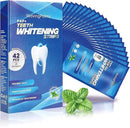 Professional Whitening Strips for Sensitive Teeth:Hydrogen Peroxide-Free Treatments - Effective & Gentle Dental Whitener (42 Count (Pack of 1), Mint) by CozyNest Decor