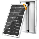 SOLPERK 100 Watt Solar Panel 12 Volt, 100W Solar Panel High-Efficiency Monocrystalline Solar Panels for Home, RV, Camping, Marine, Rooftop, Off-Grid Applications by CozyNest Decor