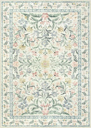 Wonnitar Large Living Room Rug, Floral 10 x 14 Machine Washable Area Rugs, Soft Boho Ultra-Thin Non-Shedding Indoor Aesthetic Carpet for Bedroom Dining Room Office by TinyTreasures Baby Boutique