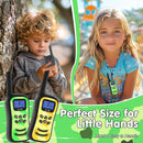 Qniglo Walkie Talkies for Kids Rechargeable 2 Pack,Camouflage Walky Talky for Children's Day Christmas Birthday Gifts Toys for Age 3-12 Boys Girls by TinyTreasures Baby Boutique