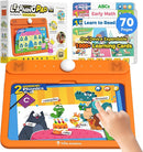 Interactive Electronic Learning Pad - Learn-to-Read System with 70 Sound Pages, Card-Insert for Alphabet, Words, Numbers, Music, Learning Activities for Kids 3-5 Years Old by TinyTreasures Baby Boutique