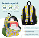 Wildkin 15-inch Kids Backpack – Durable, Padded, Adjustable for School & Travel - Lilac Lemonade by TinyTreasures Baby Boutique