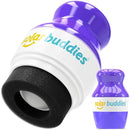Solar Buddies Sunscreen Applicator - Single Purple - Refillable Roll on Sponge Sunscreen, Suncream & Lotion Applicator For Kids, Adults & Families - Holds 3.4fl oz, Perfect Size for Travel by TinyTreasures Baby Boutique