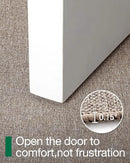LUMI Ultra Thin Door Mat for Entryway, Low Profile Non Slip Rubber Backing Indoor Doormat, Easy Clean Welcome Entrance Mat for Inside House, Patio, Khaki 20"x32" by CozyNest Decor