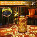 ODEETRONIC 2Pack Hummingbird Solar Lanterns - LED Solar Lantern Lights Outdoor Waterproof, Garden Lantern Lights Birthday Gift for Women, Metal Hummingbird Hanging Lanterns for Garden Yard Patio Decor by GreenHaven Gardens
