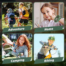 Rechargeable Dinosaur Walkie Talkies for Kids, 2 Pack T-Rex Camping Gear Outdoor Toys Long Range Birthday Easter Christmas Stocking Stuffers for 6 Age+ Boys Girls by TinyTreasures Baby Boutique