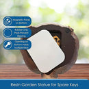Stocky Squirrel Outdoor Hidden Key Hider and Decorative Patio, Lawn and Garden Statue by GreenHaven Gardens