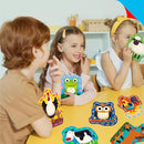 9 PCS Kids Lacing Cards, 9 Double Sided Farm Animals Sewing Cards with 9 Colorful Laces, Educational & Learning Toys for Preschoolers, Kids Ages 3+ by TinyTreasures Baby Boutique