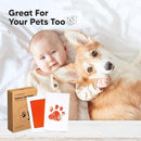 4-Pack Inkless Baby Hand and Footprint Kit - Mess Free Ink Pad for Newborn Keepsake, Dog Nose & Paw Print Kit, Clean Touch Ink Pad for Baby Hand & Footprints, Ideal New Mom Gifts (Fiesta) by TinyTreasures Baby Boutique
