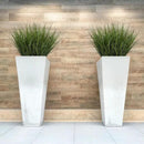 32PCS 17.3" Fake Plants Artificial Wheat Grass Greenery Plastic Plants Fake Grass Artificial Plants for Outdoor Decor Artificial Grass Plant with Greenery Stems for Indoor Home Decoration by CozyNest Decor