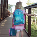 Wildkin 15-inch Kids Backpack – Durable, Padded, Adjustable for School & Travel - Mermaid Scales by TinyTreasures Baby Boutique