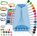 Arts and Crafts for Kids Ages 8-12,Friendship Bracelet Making Kit for Girl,Kids Jewelry Making Kit with 28 Pre-Cut Threads,Christmas Birthday Gifts for Ages 6 7 8 9 10 11 12 Year Old Light Blue by TinyTreasures Baby Boutique