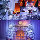 338Ft Christmas Lights Outdoor, 1000 LED Christmas String Lights with 8 Modes, Timer, Waterproof Fairy Twinkle Lights for Christmas Party, Garden, Wedding, Holiday, Xmas Tree Decorations (Cool White) by GreenHaven Gardens