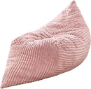 Hobestluk 3 in 1 Bean Bag Chair Giant Bean Bag Chairs Convertible Bean Bag Floor Cushion with Machine Washable Cover, Beanbag Chairs for Adult (Pink) by CozyNest Decor