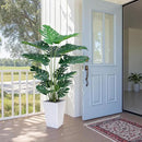 Artificial Monstera Plant 5ft, Realistic Fake Plants with Silk Leaves & Texture Trunk, Artificial Plants for Home Office Decor Indoor Outdoor Housewarming Gift by CozyNest Decor