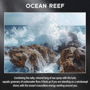 Ocean Reef Candle, 9oz Scented Candle for Men, Scented Candles for Home, Gifts for Men, Personalized Blessing Minimalist Men's Gifts by CozyNest Decor