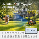 Segway Navimow i110N Robot Lawn Mower Perimeter Wire Free 1/4 Acre RTK+Vision Robotic Lawnmower, AI-Assisted Mapping, Virtual Boundary, APP Control, 58dB(A) Quiet, Multi-Zone Management by GreenHaven Gardens