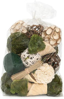 ANDALUCA Decorative Moss Balls Natural Bowl Filler Home Decor (Green Moss) by CozyNest Decor