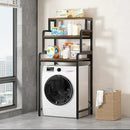 3-Tier Bathroom Room Shelf Washing Machine Storage Utility Rack Over The Toilet Washer Dryer Storage Bathroom Organizer Rack Space Saving Shelving Units Clothes Dryers Shelf by CozyNest Decor